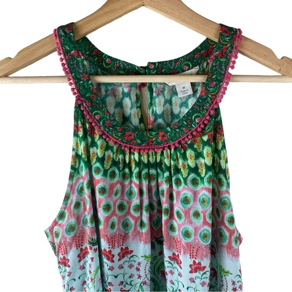 Sundance Floral Scoop Neck Tank Size Medium - Picture 5 of 12